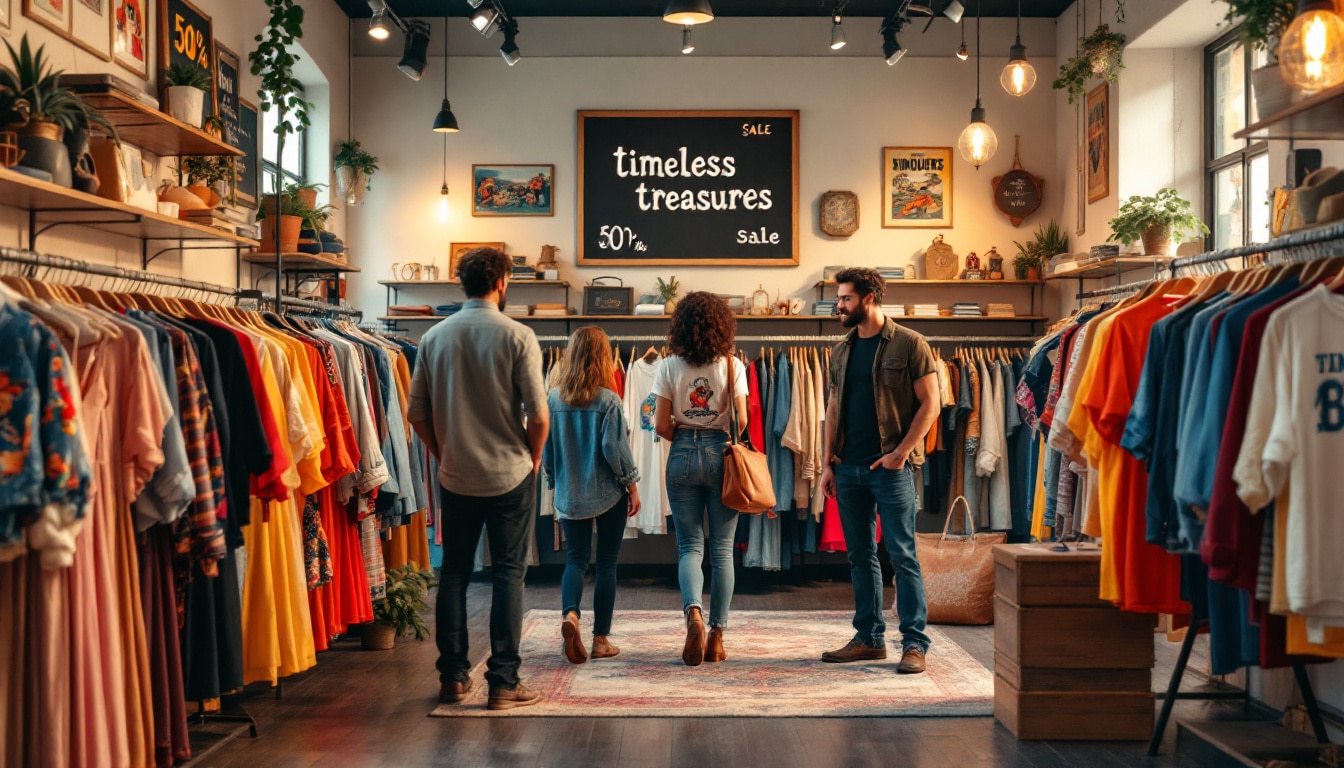 découvrez comment le vintage s'est transformé en un marché florissant, rivalisant avec la fast fashion. explorez les tendances qui ont propulsé ce secteur, attirant les consommateurs soucieux de durabilité et d'authenticité. plongez dans l'univers du commerce vintage et son impact sur l'industrie de la mode.